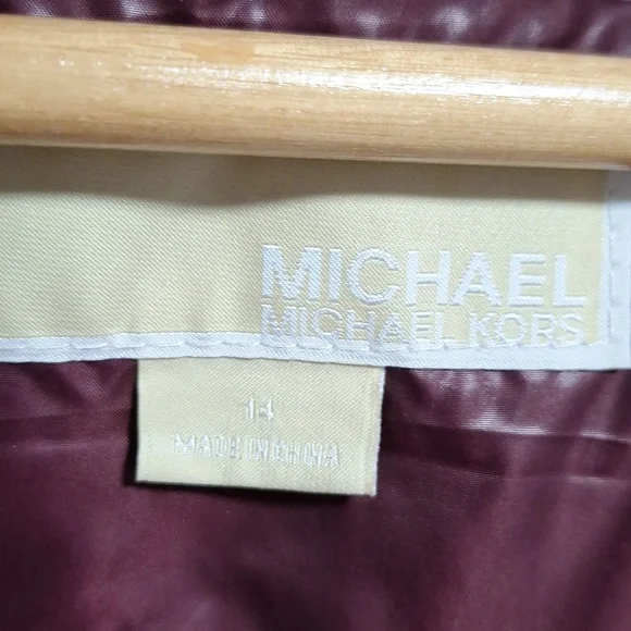 MICHAEL KORS Girls Walker Length Puffer Jacket - Picture 3 of 4